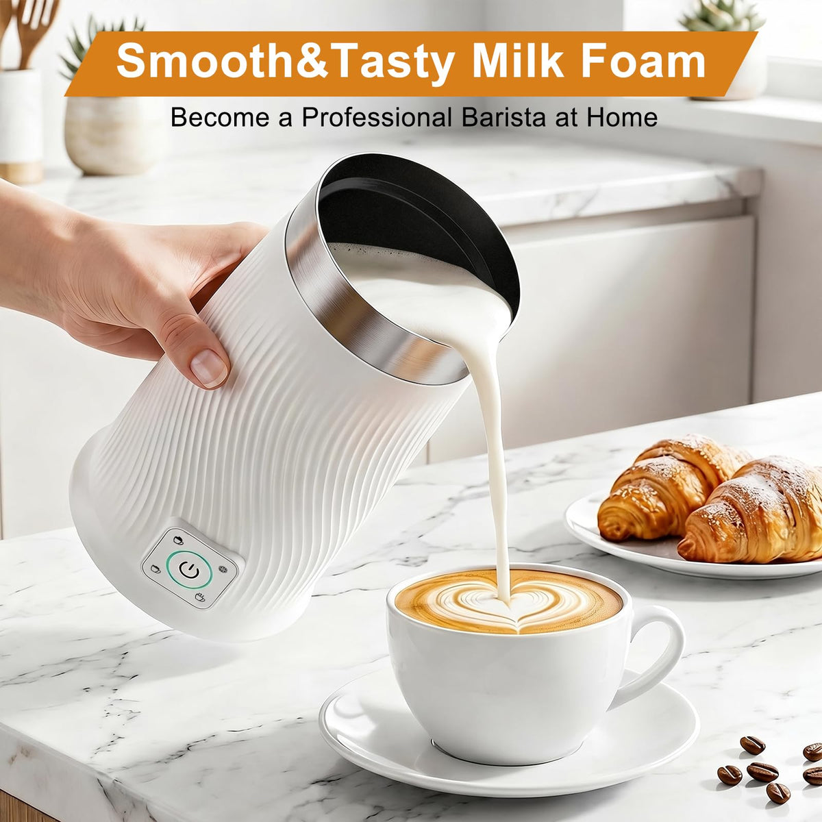 4-in-1 Electric Milk Frother G375