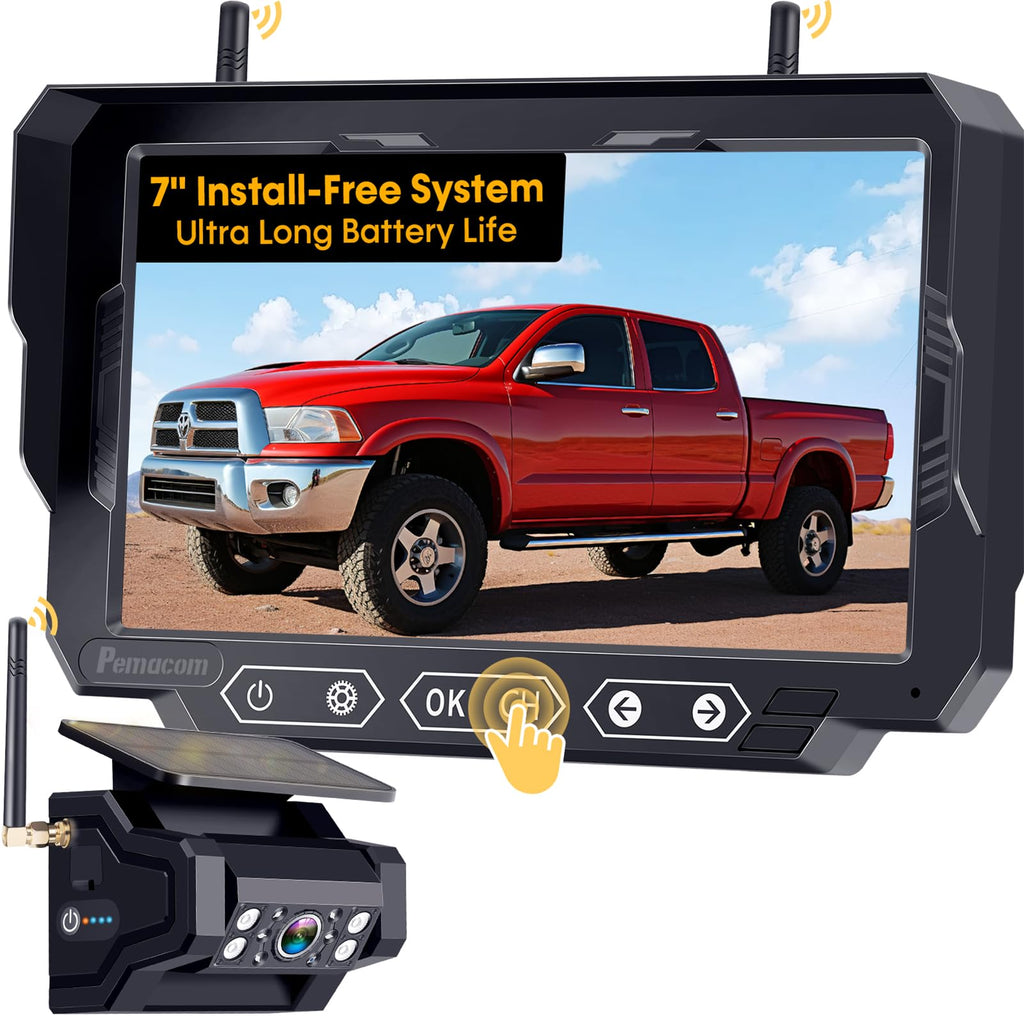 1080P HD Wireless Backup Camera E751706