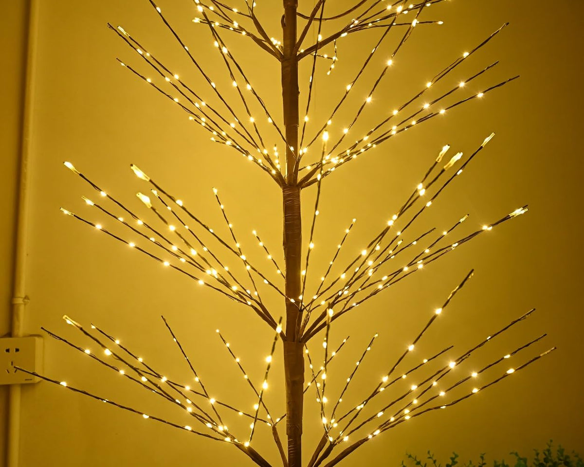 7 Feet 736L LED Artificial Christmas Tree Warm White A263