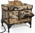 Heated Insulated Outdoor Cat Shelter with Escape Door E572