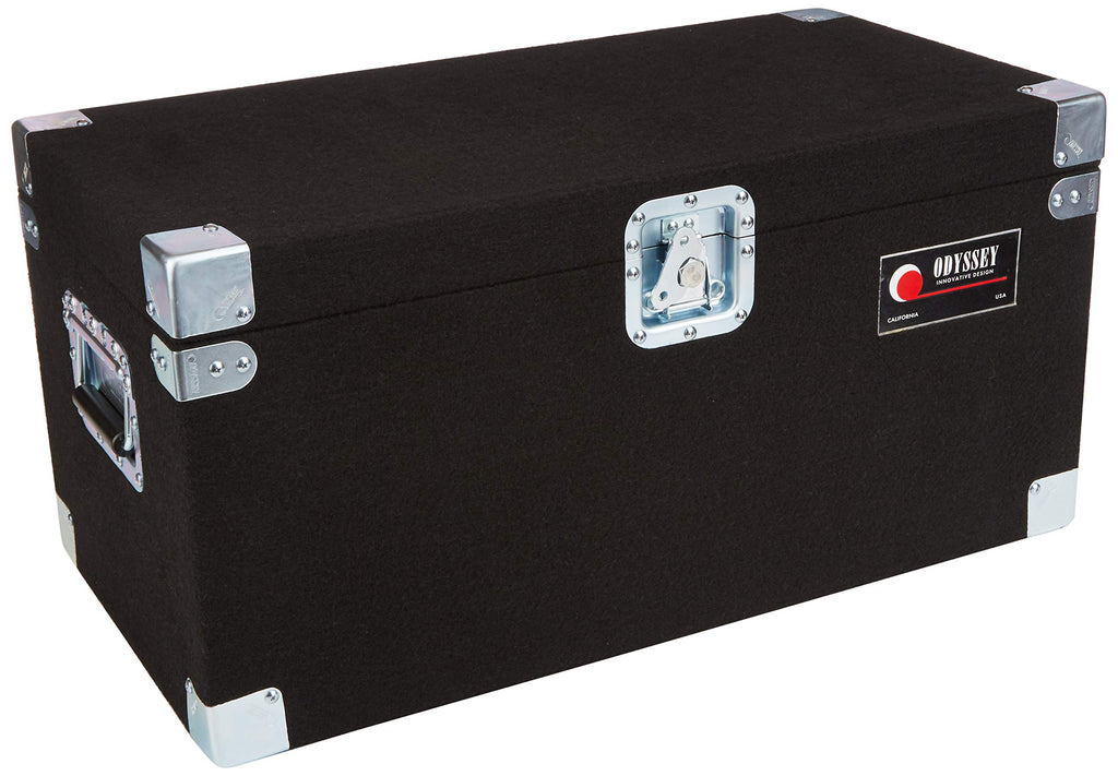 Carpeted LP Case with Recessed Hardware U38008