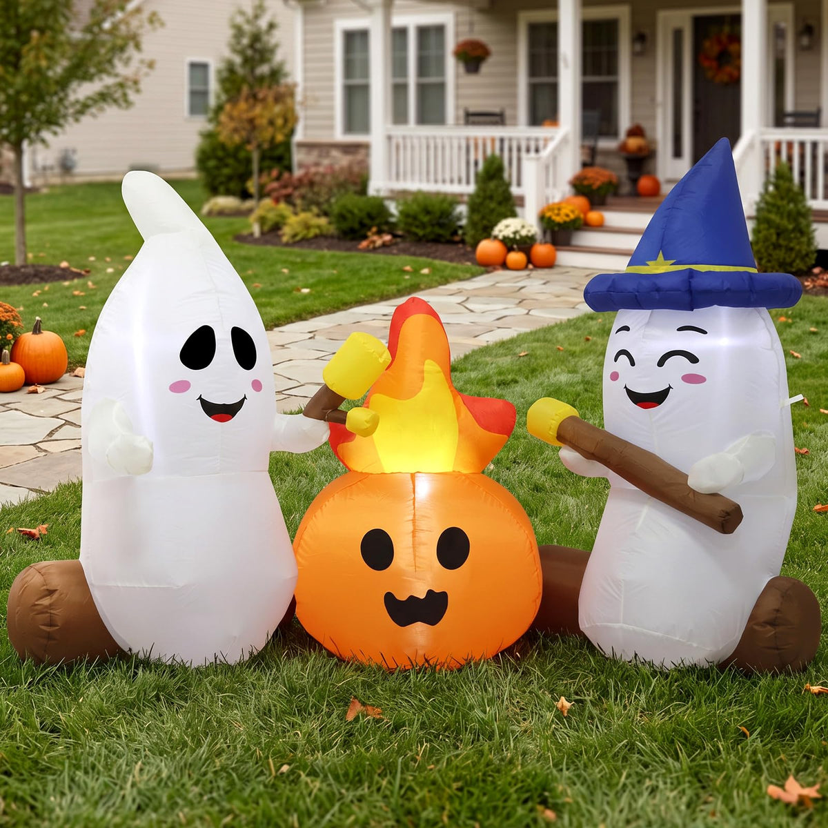 Halloween Inflatables Ghosts Outdoor Yard Decorations V2912