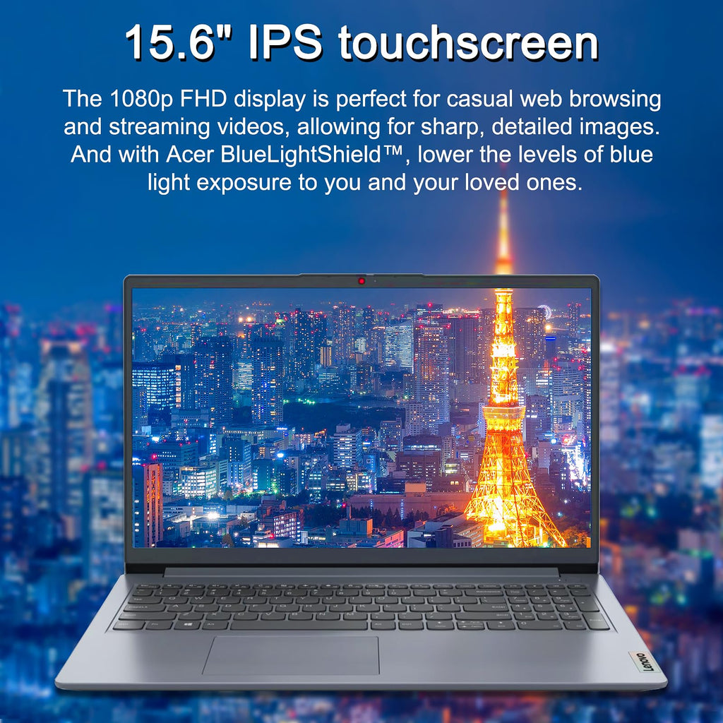 15.6" Touch Laptop Intel Core i3 8GB RAM 256GB SSD Windows 11 E96951