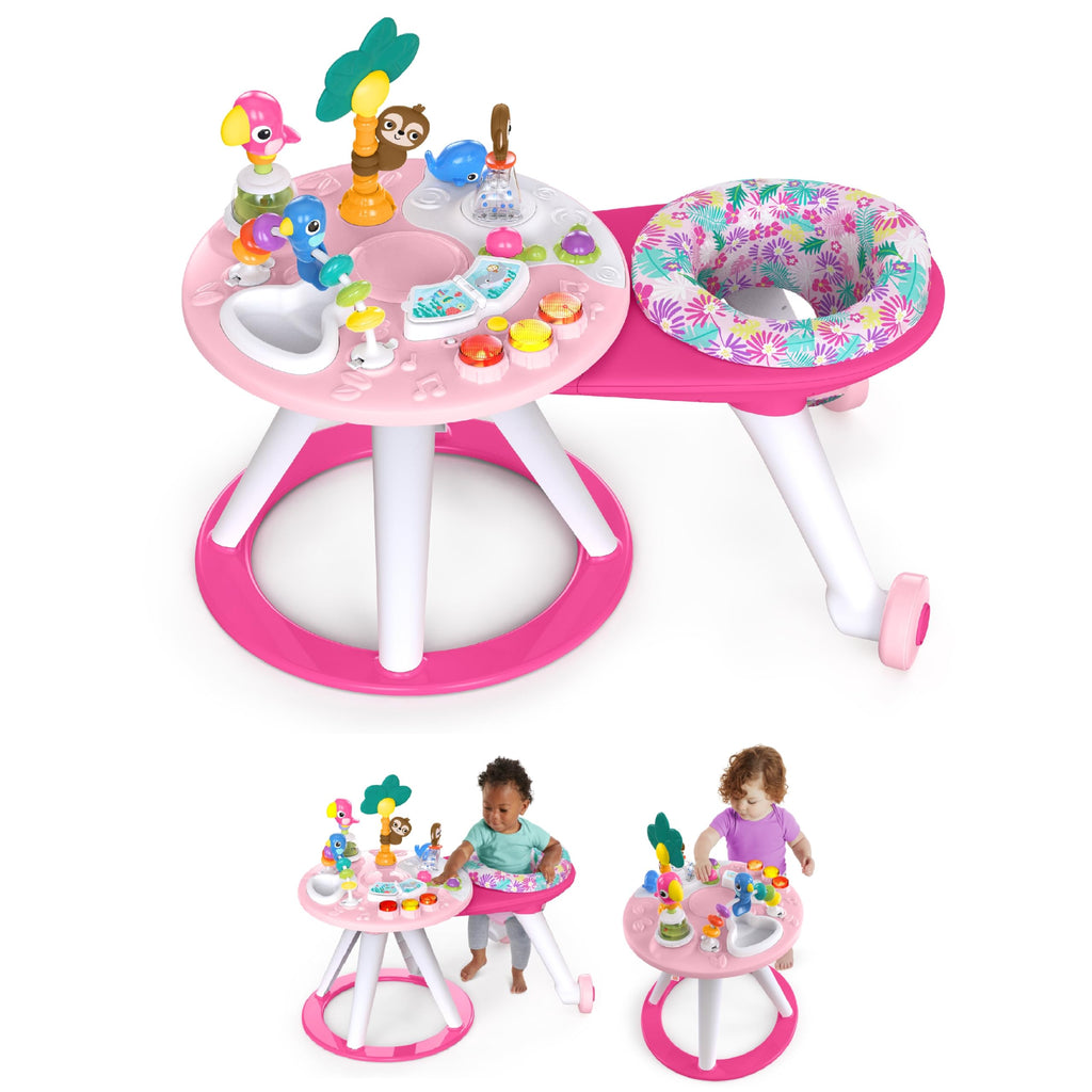 2-in-1 Baby Walker and Activity Center Table T856