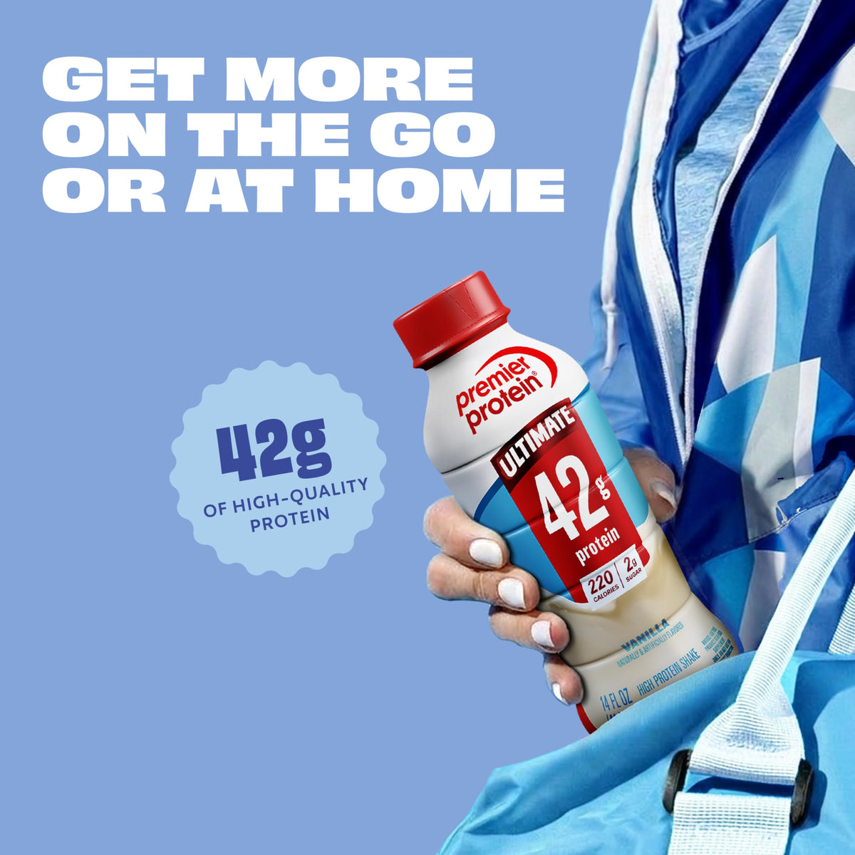 Vanilla 42g High Protein Shake 12 Pack Z4241