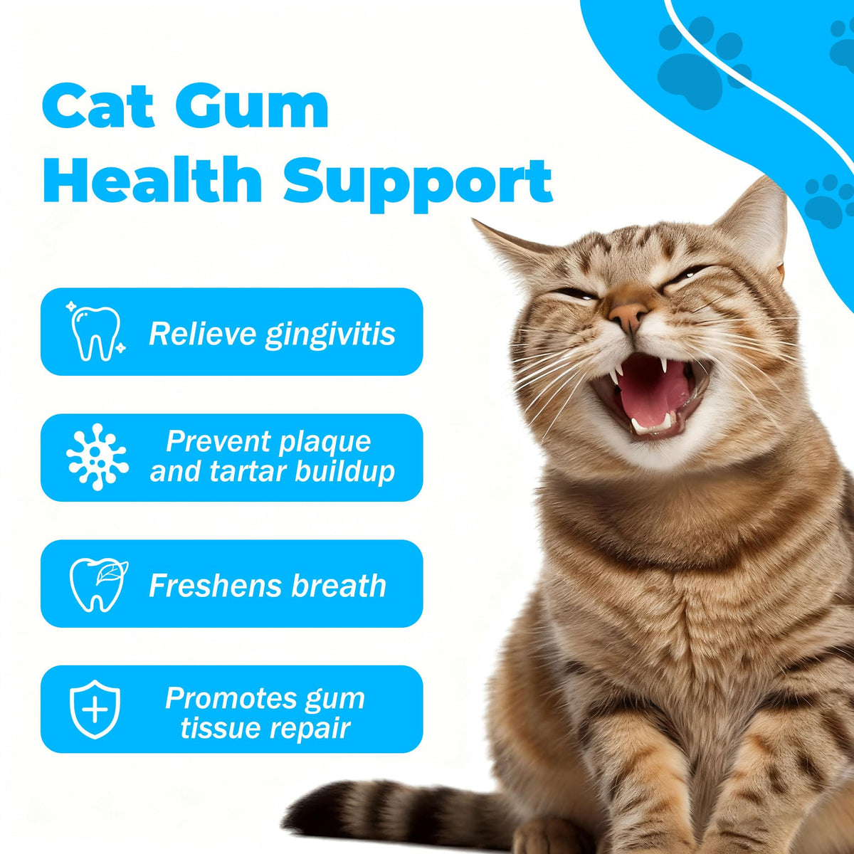 Chicken Flavor Cat Dental Care Powder 2.11 oz C833
