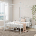 Metal Canopy Bed Frame Full Size with Headboard & Footboard G170