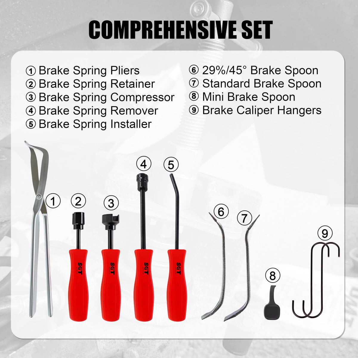 32pc Brake Tool Kit J8566