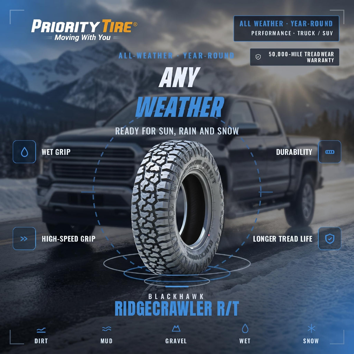 275/60R20 116T XL 20 inch Tire J9720