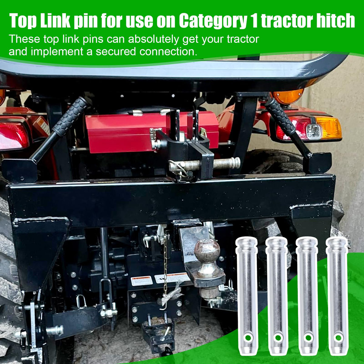 3/4 in Dia Top Link Pin Hitch 4 Pack R167