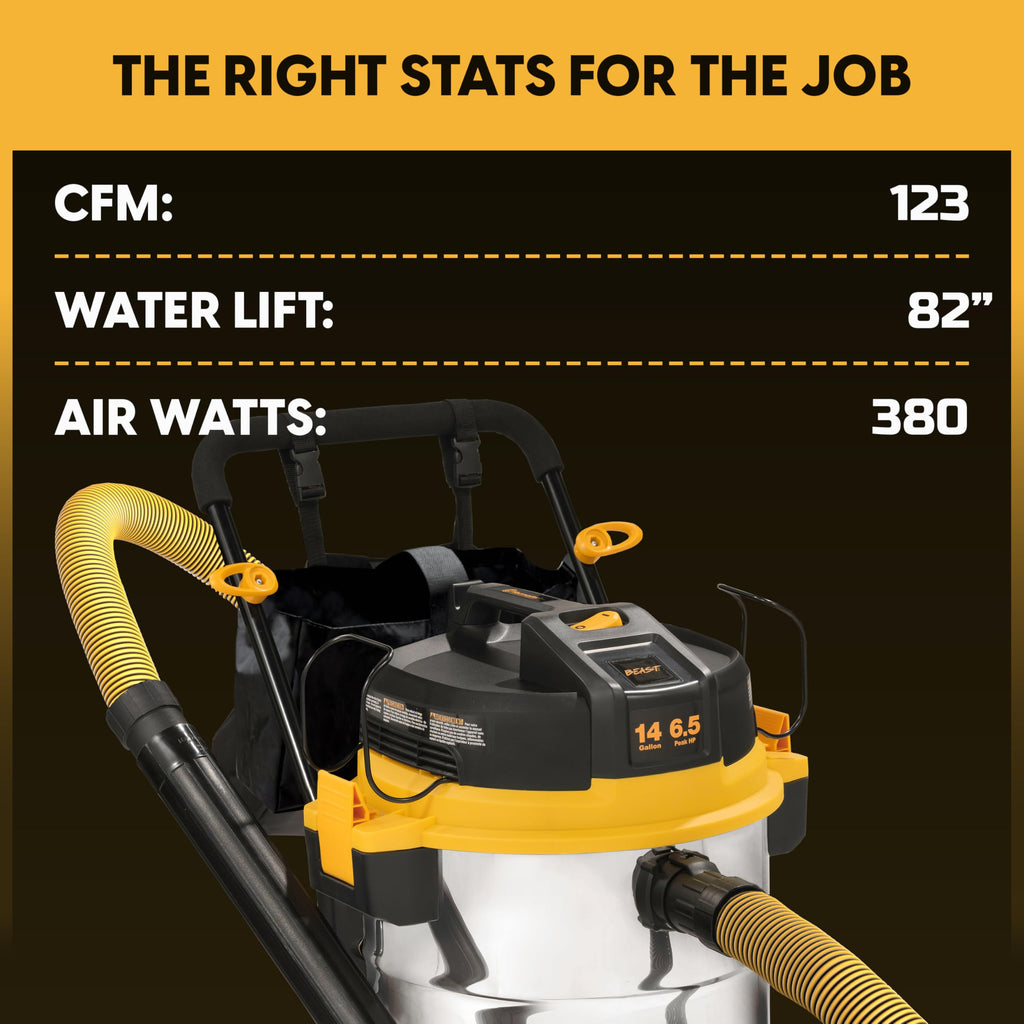 14-Gal Wet/Dry Vac O12722