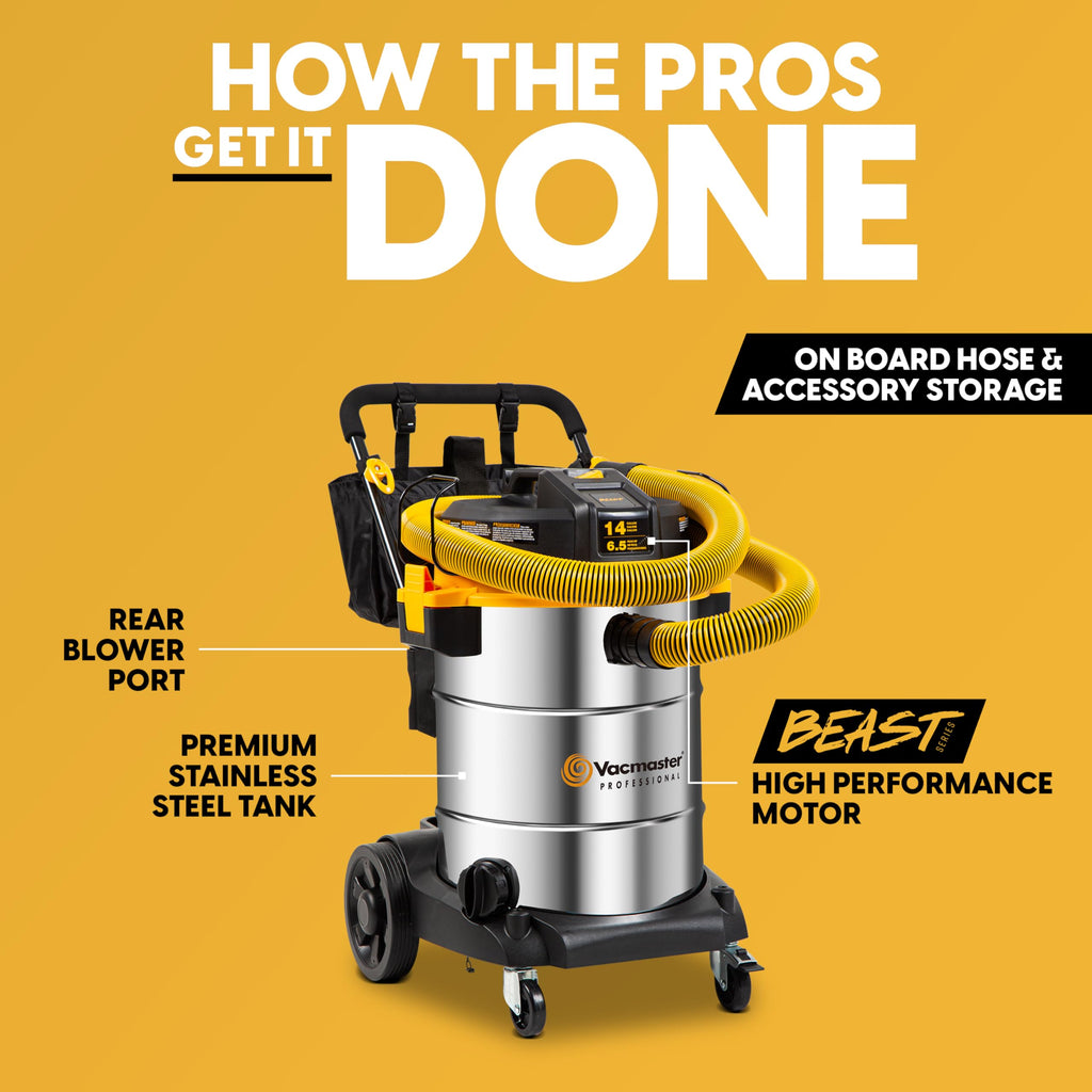 14-Gal Wet/Dry Vac O12722