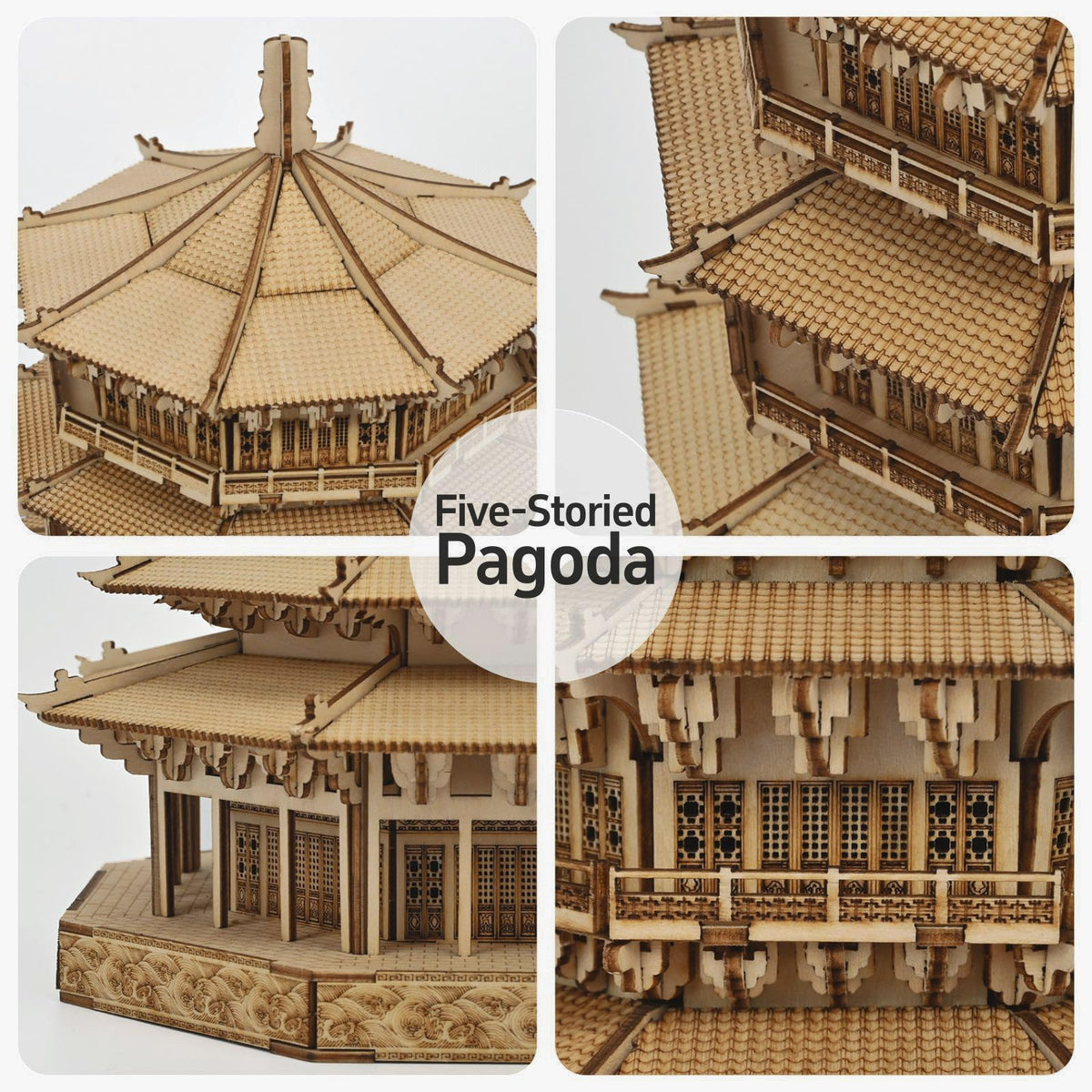 3D Wooden Puzzles 1287 Pieces Q344
