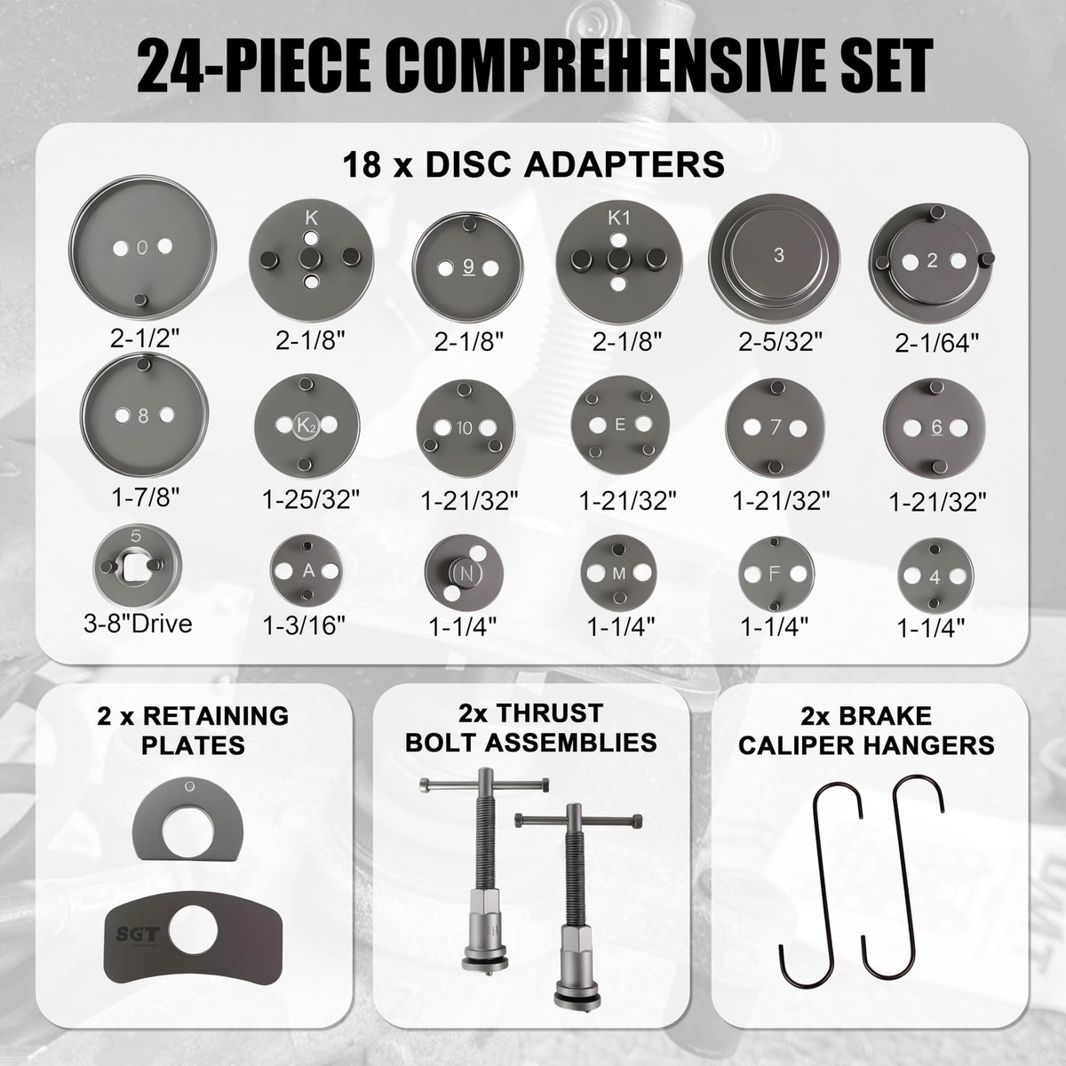 32pc Brake Tool Kit J8566