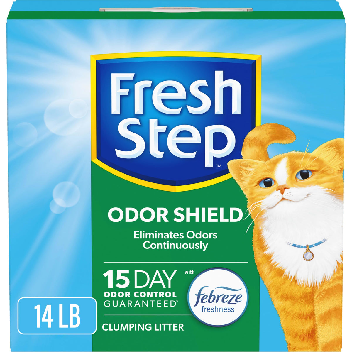 Multi Cat Clumping Cat Litter with Ammonia Block Tech 14 lb Z7948