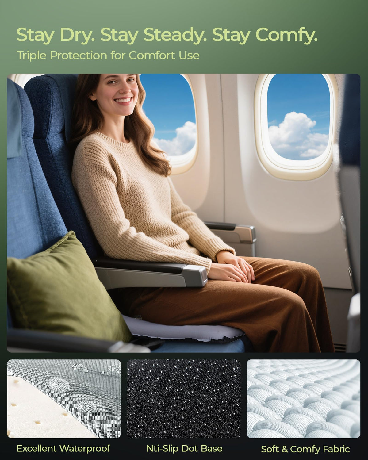 Inflatable Stadium Seat Cushion A57945