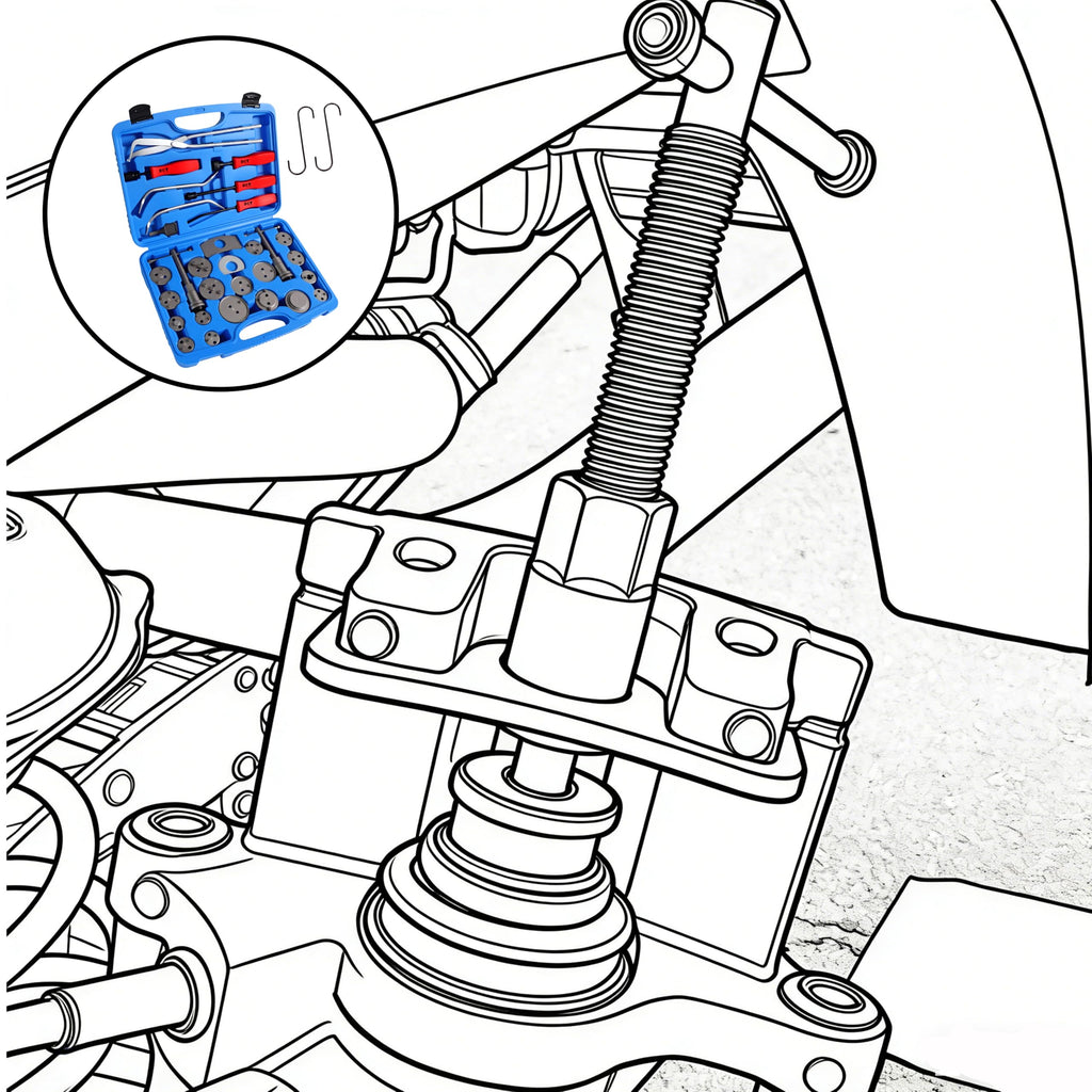 32pc Brake Tool Kit J8566