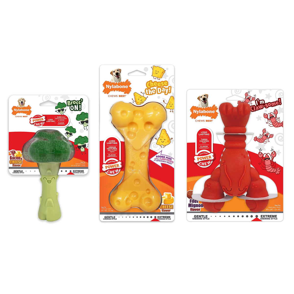 3 Pack Dog Chew Toys N463