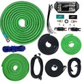 1/0 Gauge Dual Amplifier Wiring Kit with RCA Cables and Fuse Holder R8598