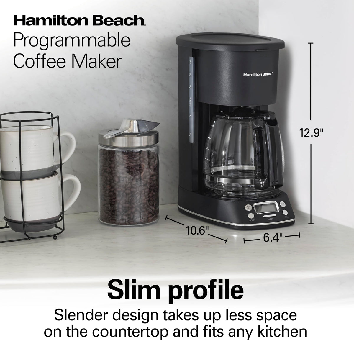 12 Cup Programmable Drip Coffee Maker C4255